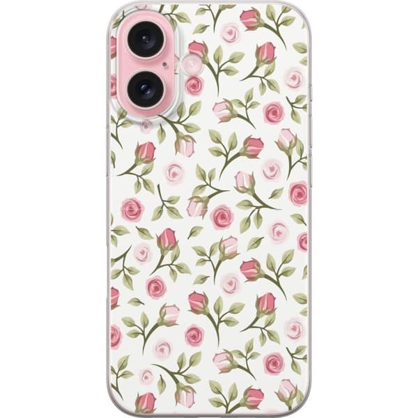 Mobilskal till Apple iPhone 16 med Blommigt