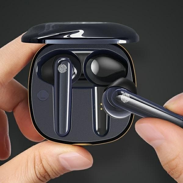USAMS SD-serie Bluetooth-øretelefoner 5.0 TWS - Blå