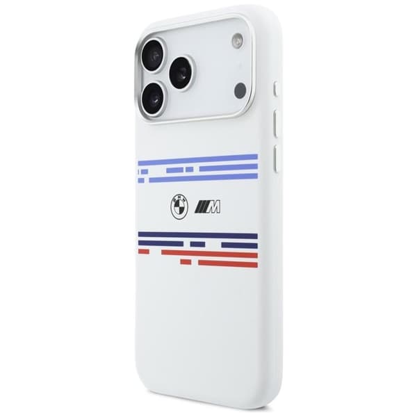 BMW Mobilskal till iPhone 17 Pro Max MagSafe Silikon Horizontal Line