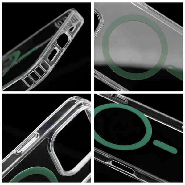 Mobilskal till iPhone 16 Plus MagSafe Drop Glue - Mörkgrön