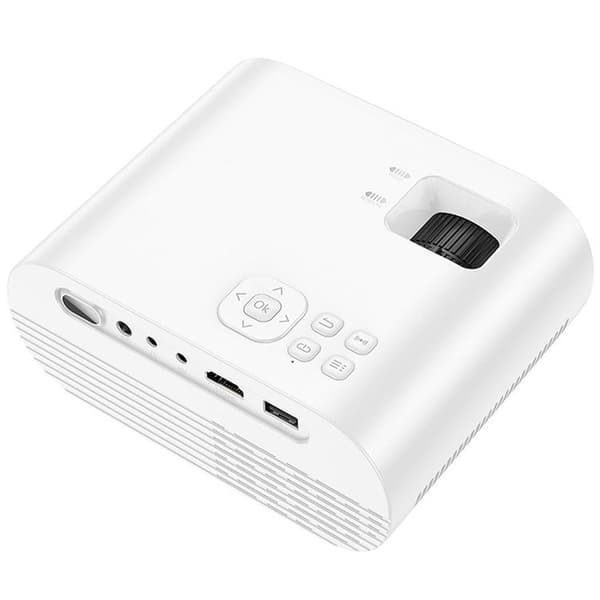 Hoco Projektor Wi-Fi Bluetooth 720P DT1 - Vit