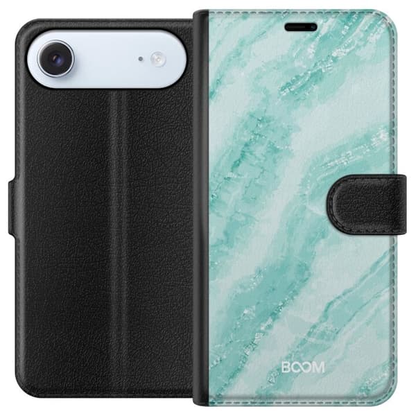 Plånboksfodral till Apple iPhone 17 Air med Mint Marble