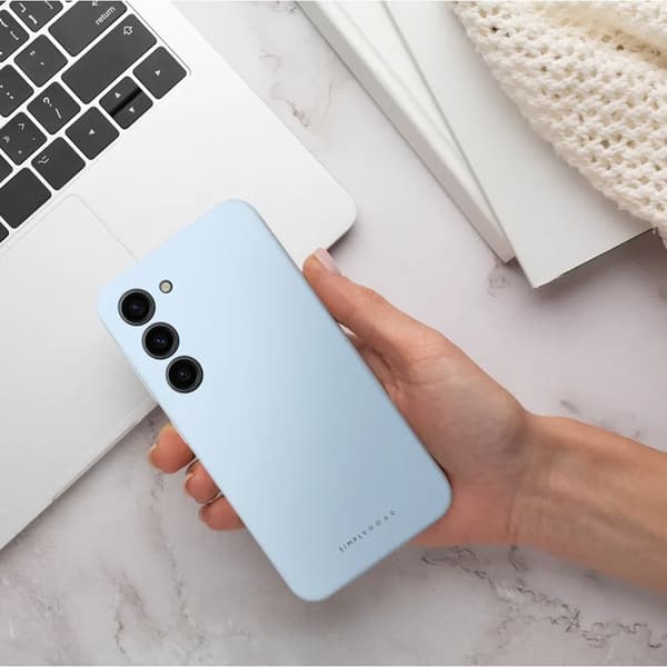 Roar Telefontaske til Galaxy S25 Edge Cloud Skin - Lyseblå
