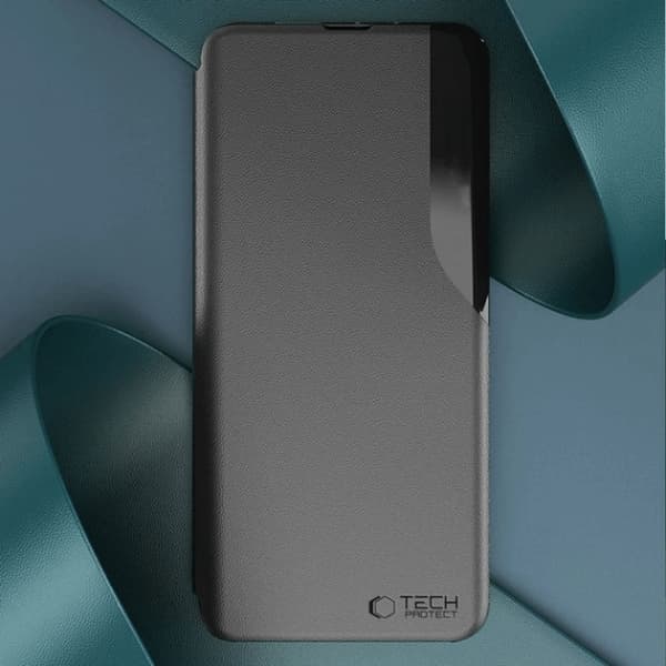 Tech-Protect Galaxy A56 5G Mobilfodral Smart View - Svart