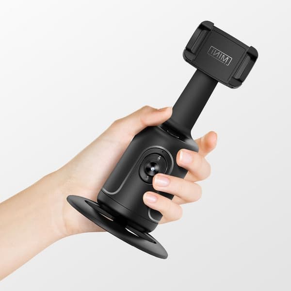 Inteligent selfiestick Stand med face-tracking - Svart