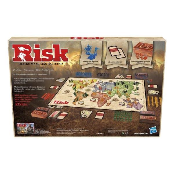 HASBRO Brädspel Risk (FI)