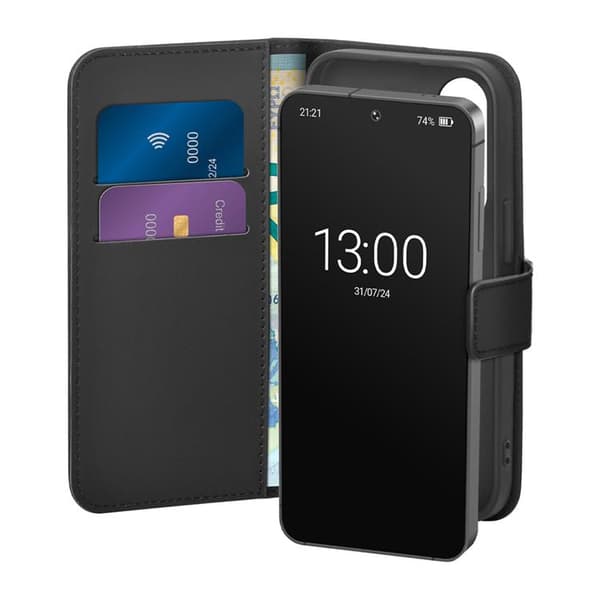 Puro Pungcover til Galaxy S26 Plus Eco-Læder - Sort