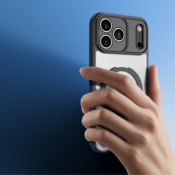 Dux Ducis Telefontaske til iPhone 17 Pro Max Magsafe Magnetisk Aimo - Sort