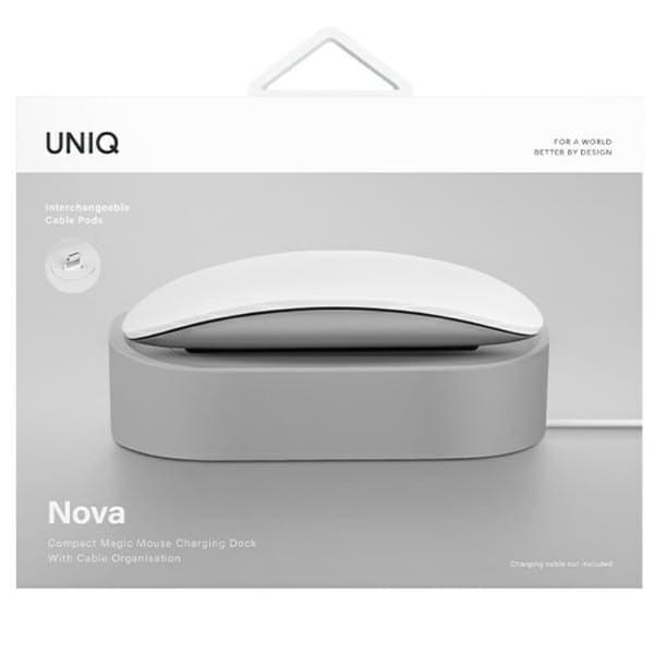 UNIQ Magic Mus Dockningsstation Nova - Grå