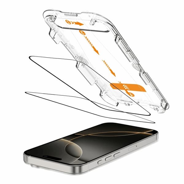 Tech-Protect [2-Pack] iPhone 16 Pro Härdat Glas Skärmskydd Quick