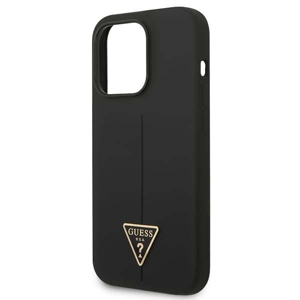 Guess Mobilskal till iPhone 14 Pro Max MagSafe Silicone Triangle