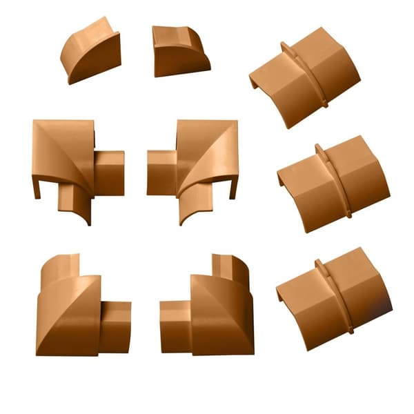 D-LINE Tilbehørssæt 22x22 Sort