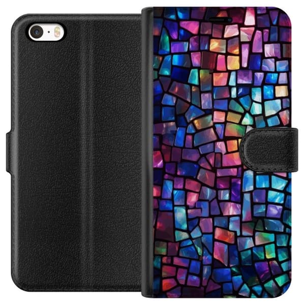 Plånboksfodral till Apple iPhone 5 med Disco
