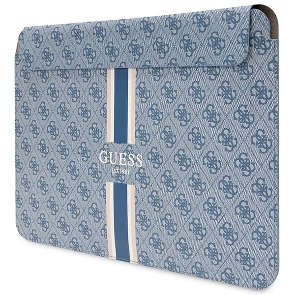Guess Datorfodral 16" 4G Printed Stripes - Blå