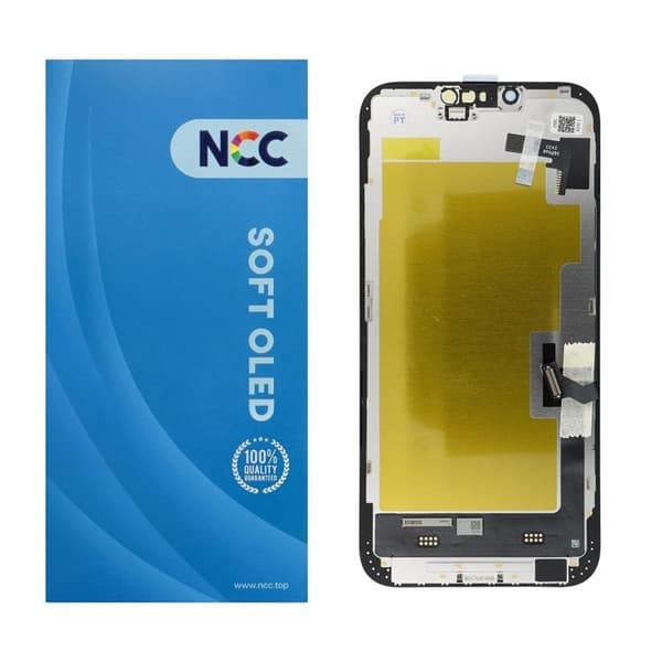 iPhone 14 Plus Skærm med LCD-display NCC Soft OLED Udskiftelig IC