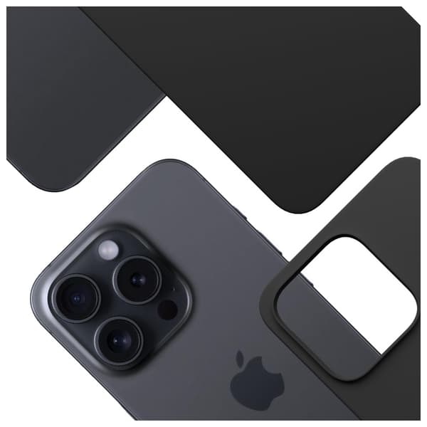 3MK Mobilcover til iPhone 13 Pro Max MagSafe Silikone Hardy - Sort
