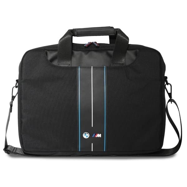 BMW Datorfodral 16" Nylon - Blå Rand