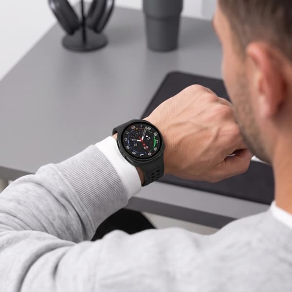 [2-Pack] Tech-Protect Cover Til Galaxy Watch 8/9 (44mm) Defense - Sort/Klar