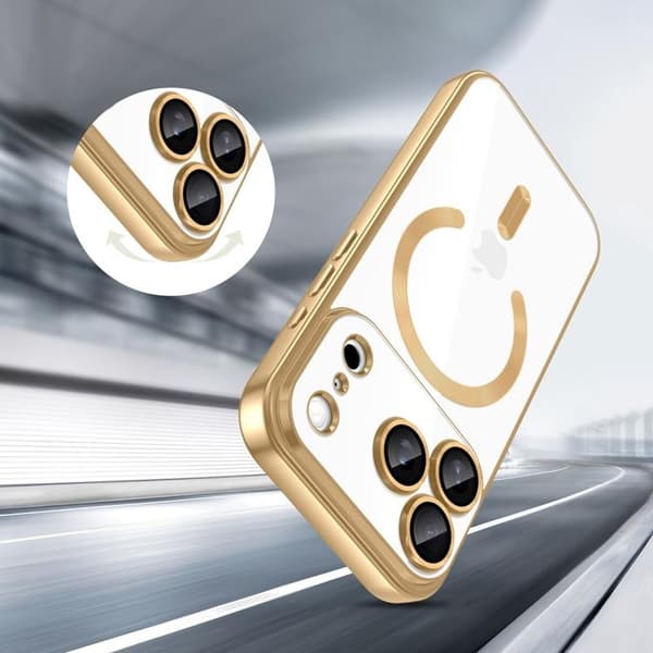 Tech-Protect Mobilskal till iPhone 17 Pro Magsafe Flex - Guld