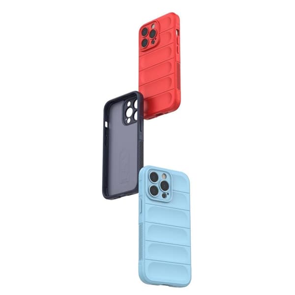 iPhone 13 Pro Max Skal Flexible Armored Magic Shield - Mörkblå