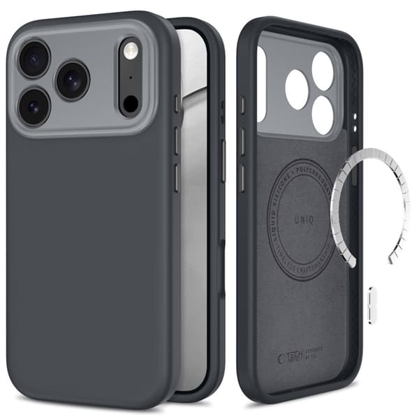 Tech-Protect Mobilcover Til iPhone 17 Pro/18 Pro Magsafe Uniq CC - Grå