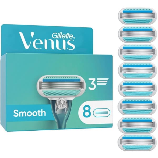 Gillette barberblad glat 8stk
