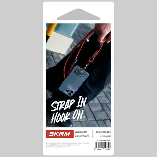 Skinarma Universal Lanyard Adapter Nova - Musta