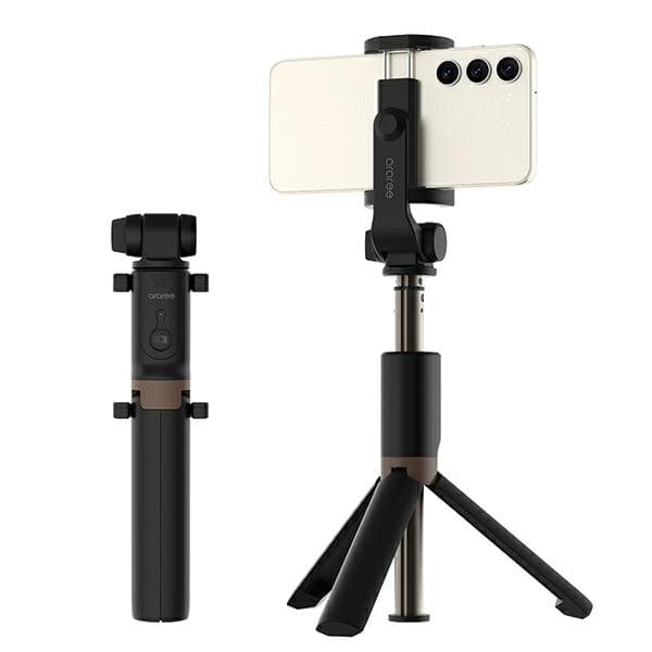 Araree Selfie Stick Stativ Bluetooth Selfie Pod - Sort
