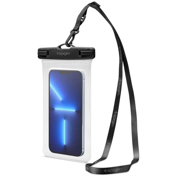 Spigen Universala Vattentät Mobilväskor A601 - Crystal Clear
