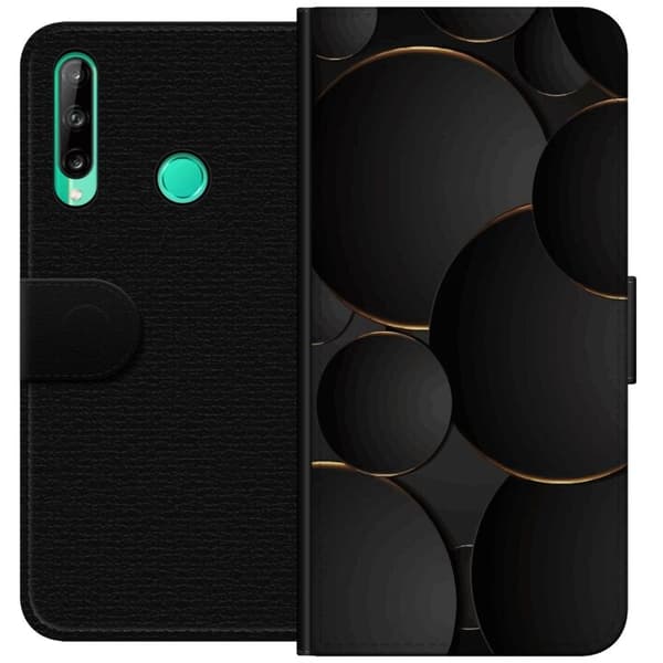 Plånboksfodral till Huawei P40 lite E med Lyxig Cirklar