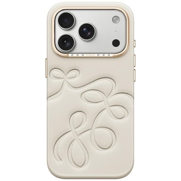 UNIQ Mobilskal För iPhone 18 Pro/17 Pro Coehl Cloude - Beige