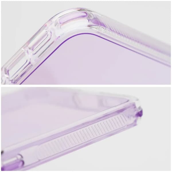 Telefontaske til iPhone 17 Pro Matrix Clear - Lys lilla