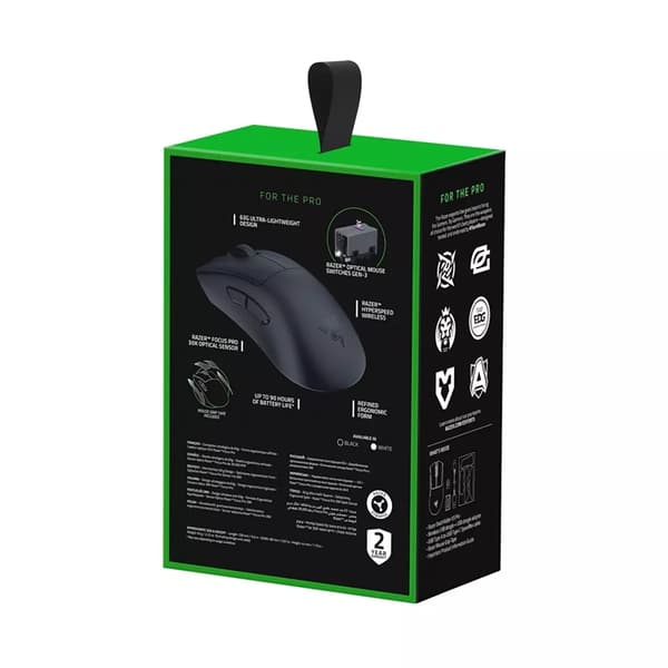 Razer DeathAdder V3 Pro Gaming Mus - Sort