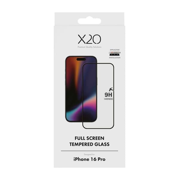 X2O Full Screen Beskyttelsesglas Apple iPhone 16 Pro