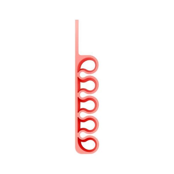 Silikone Holder Til Ledning - Orange