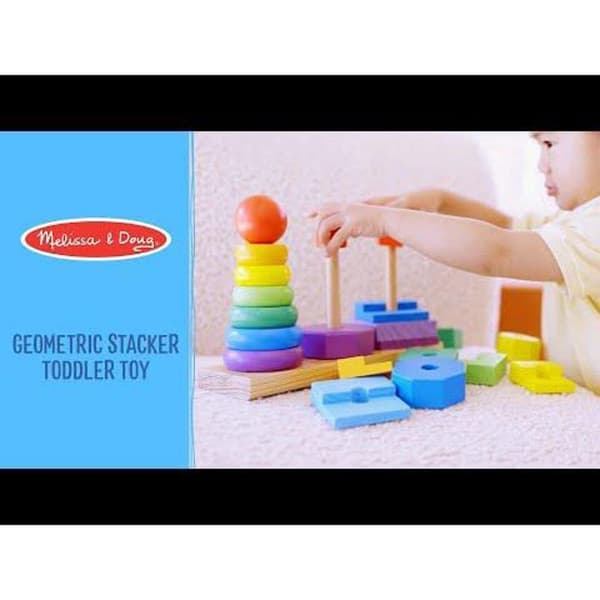 MND Wooden Stacker Geometric