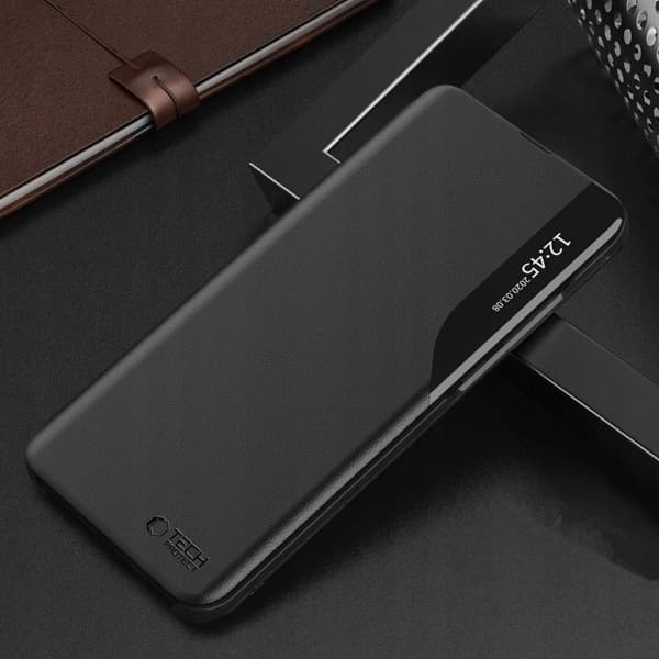 Tech-Protect telefontaske til Galaxy A57 5G Smart View - Sort