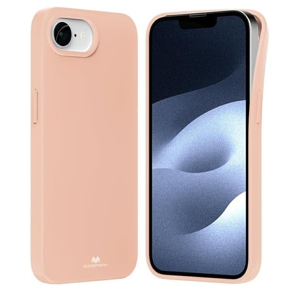 Mercury Mobilskal till iPhone 16e Soft - Rosa Sand