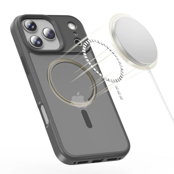 Tech-Protect Mobilskal till iPhone 17 Pro Max Magsafe Matte - Crayon Grå