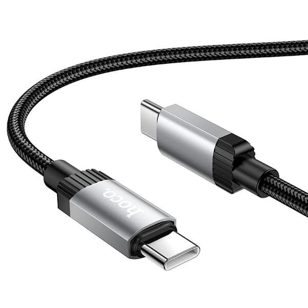 HOCO USB-C til USB-C 60W Kabel 3A 1m X117 - Sort