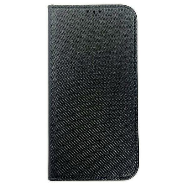 iPhone 14 Plus Lompakkokotelo Smart Magnet - Musta