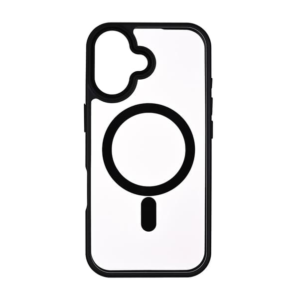 ONSALA iPhone 17 MagSafe Bumper - Musta-Kirkas