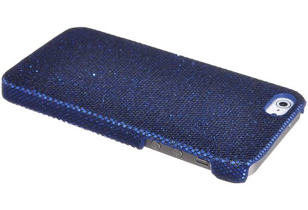 Sparkle cover til Apple iPhone 5/5S/SE (Blå)