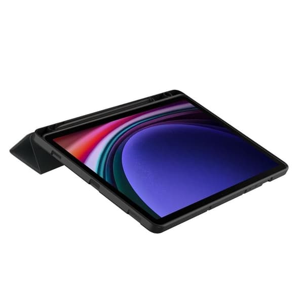 Tech-Protect Galaxy Tab S9 FE Taske med Penåbning - Sort