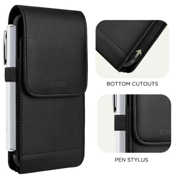 Tech-Protect Universal Mobiletui SM75 5.8 - 6.8 tommer - Sort