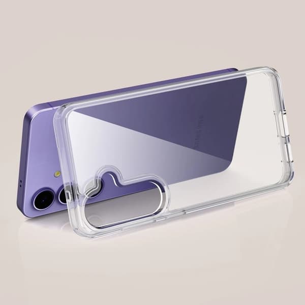 Tech-Protect Mobilskal till Galaxy S25 FE Flexair Hybrid - Clear