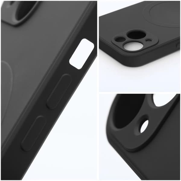 iPhone 11 Magsafe Etui Silikone - Sort