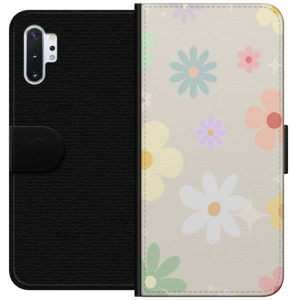 Samsung Galaxy Note10+ tegnebog med fejede blomster