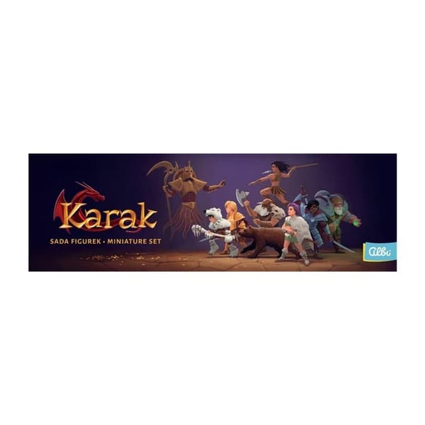 SPELKORTSF Brädspel Karak: Mini Figures Set