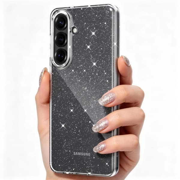 Tech-Protect Mobilskal För Galaxy S26 Flexair - Glitter